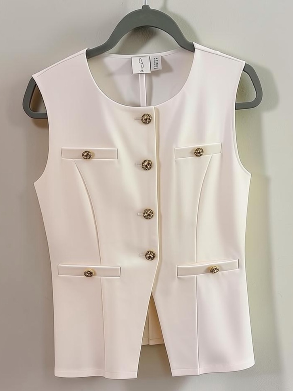 Joie White Garment with Branded Label